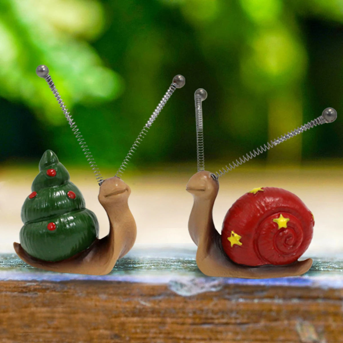 Snail Garden Ornaments (4 Pack)