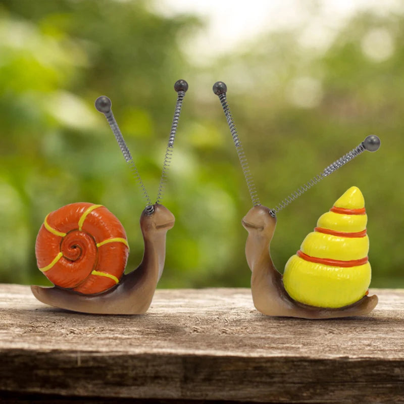 Snail Garden Ornaments (4 Pack)