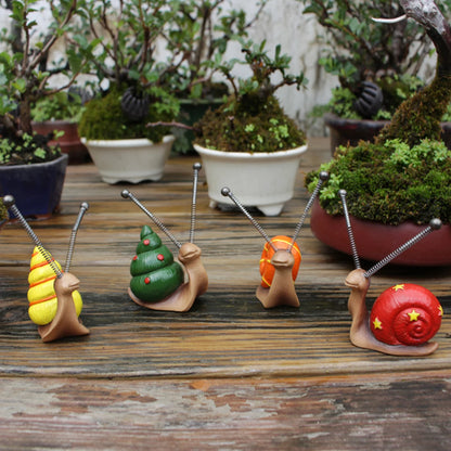 Snail Garden Ornaments (4 Pack)