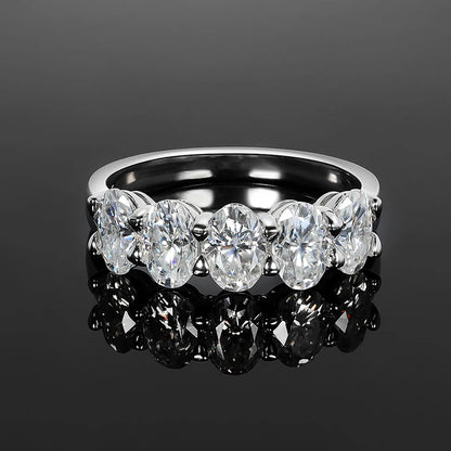 Moissanite Eternity Ring