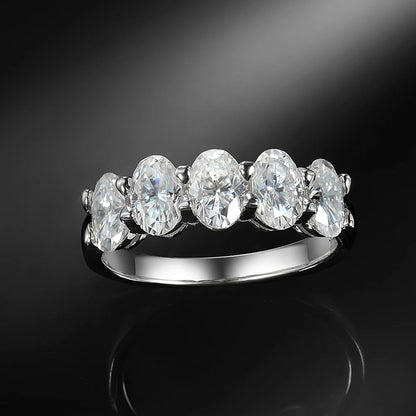 Moissanite Eternity Ring