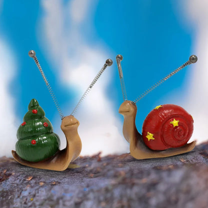 Snail Garden Ornaments (4 Pack)
