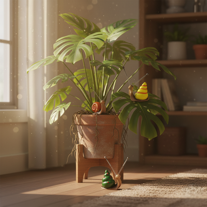 Snail Garden Ornaments (4 Pack)