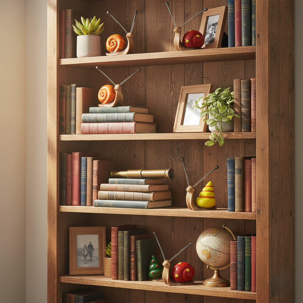 Snail Garden Ornaments (4 Pack)