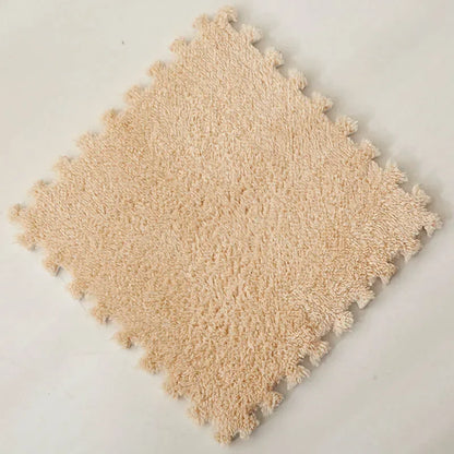 Soft Plush Carpet Interlocking Tiles